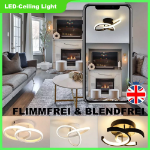 Picture of Modern LED Ceiling Pendant Light – Stylish Chandelier with Energy-Efficient Technology, Ideal for Living Room, Bedroom, and Indoor Use