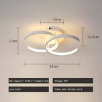 Picture of Modern LED Ceiling Pendant Light – Stylish Chandelier with Energy-Efficient Technology, Ideal for Living Room, Bedroom, and Indoor Use