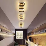 Picture of Chic Modern LED Ceiling Light for Kitchen, Living Room & Bedroom - Dimmable Lamp Design