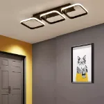 Picture of Chic Modern LED Ceiling Light for Kitchen, Living Room & Bedroom - Dimmable Lamp Design