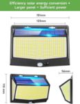 Picture of 468LED Solar Motion Sensor Lights, 2000LM, IP65 Waterproof Outdoor Security Lighting