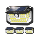 Picture of 188 LED Solar Motion Sensor Security Light, Waterproof Outdoor Wall Light for Garden/Yard/Garage