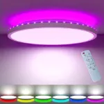 Picture of RGB  Ceiling Light,  3200LM, Dimmable from 3000K to 6500K with Remote Control