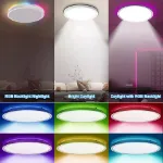 Picture of RGB  Ceiling Light,  3200LM, Dimmable from 3000K to 6500K with Remote Control