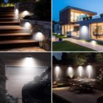 Picture of Solar Powered Wall Lights with Motion Sensor – IP65 Waterproof, 3 Lighting Modes for Path & Steps