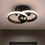 Picture of Elegant Glow, Modern Chic LED Ceiling Light for Living Room & Bedroom