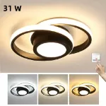 Picture of Elegant Glow, Modern Chic LED Ceiling Light for Living Room & Bedroom