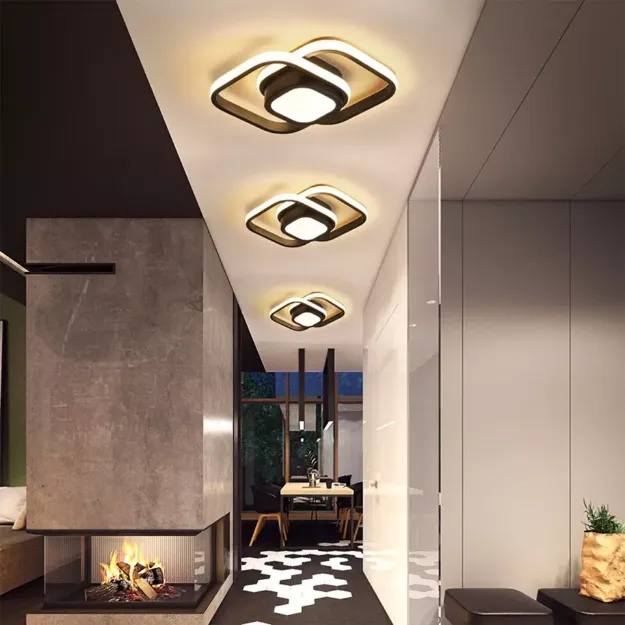 Picture of Modern LED Ceiling Light Chandelier – Stylish Pendant Lamp for Living Room & Bedroom