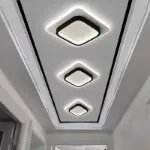 Picture of Chic Modern LED Ceiling Light Chandelier – Stylish Pendant Lamp for Living Room & Bedroom