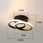 Picture of Chic Modern LED Ceiling Light Chandelier – Stylish Pendant Lamp for Living Room & Bedroom