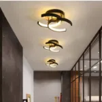 Picture of Chic Modern LED Ceiling Light Chandelier – Stylish Pendant Lamp for Living Room & Bedroom