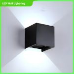 Picture of Modern 12W Waterproof LED Wall Sconce – Elegant Up/Down Lighting for Home and Commercial Applications