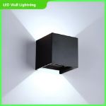 Picture of Modern 12W Waterproof LED Wall Sconce – Elegant Up/Down Lighting for Home and Commercial Applications