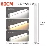 Picture of USB Rechargeable LED PIR Motion Sensor Strip Light for Cabinets and Closets