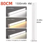 Picture of USB Rechargeable LED PIR Motion Sensor Strip Light for Cabinets and Closets