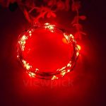 Picture of Battery-Operated Red Fairy String Lights,  3M, 30 LEDs, Vibrant Ambiance for Parties, Weddings, Holidays & New Year’s Eve