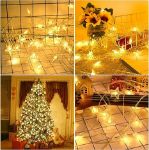 Picture of Star Fairy Lights,  3M 20 LED Battery Operated String Lights with Timer, IP65 Waterproof Warm White Décor for Christmas, Weddings, and Parties