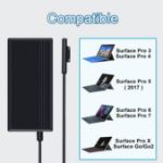 Picture of 15V 2.58A Surface Pro Charger Adapter, Compatible with Microsoft Surface Pro 3, 4, 5, 6/7/8 & Surface Go Tablet Laptop – Upgraded Power Supply