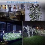 Picture of Christmas Outdoor Lights, 40M 400LED Waterproof String Lights with Timer, 8 Modes for Indoor & Outdoor Décor, Cool White Glow, Ideal for Trees, Gardens, Weddings & More