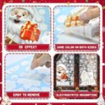 Picture of Christmas Window Stickers, 146pcs Reusable Static Cling Decals for Holiday Decorations