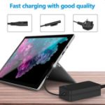 Picture of 65W Surface Pro and Surface Laptop Charger, High-Performance Power Adapter, Compatible with Microsoft Surface Pro 10/9/8/7/6/5/4/3/X, Surface Book, and Surface Go , Durable, Reliable, Efficient