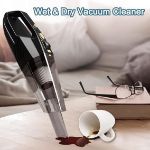 Picture of Cordless Handheld Vacuum Cleaner,  Rechargeable, Portable, 8000Pa Strong Suction, Lightweight Dust Buster with LED Light for Car, Home, and Office Cleaning