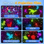 Picture of Rechargeable Star Projector Night Light, 96 Lighting Modes & 6 Films, 360° Rotating Sensory Ceiling Light for Kids & Babies, Perfect for Bedrooms & Sensory Play