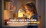 Picture of Rechargeable LED Baby Night Light, 10 Color Dimmable Touch Lamp with Remote & Timer, Portable Cordless Lamp for Kids & Bedroom