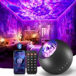 Picture of Galaxy Star Projector with 20 Lighting Modes,  HiFi Bluetooth Speaker, 15 White Noise, Sensory Lights with Remote & Timer for Bedroom & Room Décor