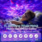 Picture of Galaxy Star Projector with 20 Lighting Modes,  HiFi Bluetooth Speaker, 15 White Noise, Sensory Lights with Remote & Timer for Bedroom & Room Décor