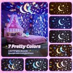 Picture of Starry Night Light Projector for Kids , 144 Lighting Modes, 15 Soothing White Noises, Remote Control & USB Rechargeable Sensory Lights for Baby’s Room