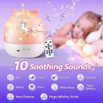 Picture of Starry Night Light Projector for Kids , 144 Lighting Modes, 15 Soothing White Noises, Remote Control & USB Rechargeable Sensory Lights for Baby’s Room