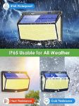 Picture of Solar Security Lights Outdoor, 468 LEDs, 2000LM Brightness, Motion Sensor, 3 Modes, IP65 Waterproof, Solar-Powered Garden Lights