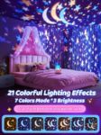 Picture of Kids Night Light Projector - 15 Films, 10 White Noises, Remote-Control Star & Unicorn Light for Baby Girls, Perfect Baby Christmas Gift for Girls Aged 4-7