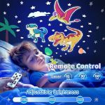 Picture of Starry Dreams Night Light Projector, Bluetooth Speaker, 15 Themes, Rechargeable Baby Night Light with Remote for Kids, Sensory Lights for Autism & Soothing Sleep Aid