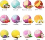 Picture of Luxurious Bath Bombs Gift Set for Women & Men – 12 Handmade Organic & Vegan Fizzies with Essential Oils for Relaxation & Skincare, Perfect Gift Idea for Birthdays, Anniversaries & More