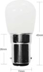 Picture of 2W Ba15d LED Bulb, Warm White 3000K, Small Bayonet B15 Replacement for 15W Halogen Bulb.