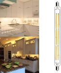 Picture of S15 LED Strip Light 8W, Cold White 6000K, 284mm Double Ended Tube Bulb for Under Cabinet & Bathroom Lighting, 2-Pack