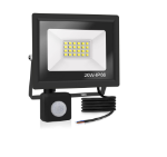 Picture of LED Floodlight with Motion Sensor 20W PIR Security Light for Outdoor Garden & Driveway