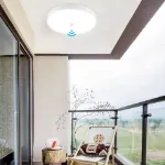 Picture of LED Round Ceiling Panel Light, Ultra Slim Downlight for Bathroom, Kitchen, Living Room & Balcony