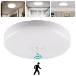 Picture of 50W LED Ceiling Light with PIR Motion Sensor, IP44 Waterproof Lamp for Bathroom, Kitchen, Hallway