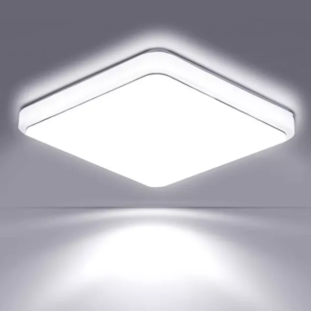 Picture of Modern LED Ceiling Panel Light, Ultra Slim Downlight for Bathroom, Kitchen & Living Room