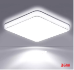 Picture of Modern LED Ceiling Panel Light, Ultra Slim Downlight for Bathroom, Kitchen & Living Room