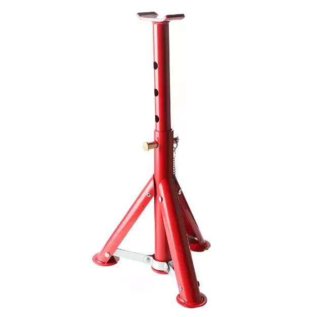 Picture of 2-Pack 3-Ton Heavy Duty Steel Axle Jack Stands – Extended Height for Cars and Caravans