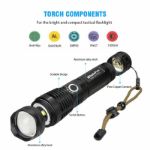 Picture of Super Bright LED Flashlight, High-Powered 990M Lumens Rechargeable Torch (IP67 Waterproof)