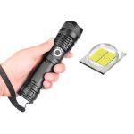 Picture of Super Bright LED Flashlight, High-Powered 990M Lumens Rechargeable Torch (IP67 Waterproof)