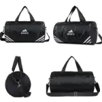 Picture of Large Sport Gym Tote Duffle Bag Mens Lady Travel Work Gear Bag Holdall Bag Black