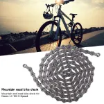 Picture of  7/8/9-Speed Bike Chain, 126 Links for MTB & Road Bikes,  Durable & Smooth Performance