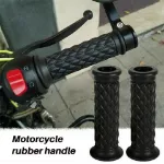 Picture of Universal Motorcycle Handlebar Grips 22mm (7/8) Rubber Hand Grips for Motorbikes & Scooters  Anti-Slip & Comfortable