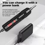 Picture of Mini Rechargeable Cordless Electric Screwdriver – USB Charging Power Tool with Drill Function